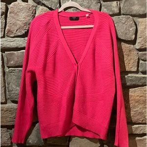 Bright pink women’s sweater